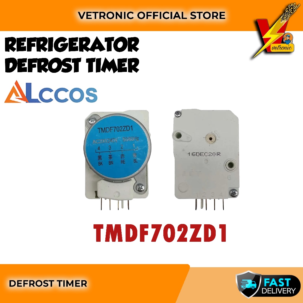 TMDF702ZD1 REFRIGERATOR DEFROST TIMER Refrigerator TIMER TMDF704ED1 ...