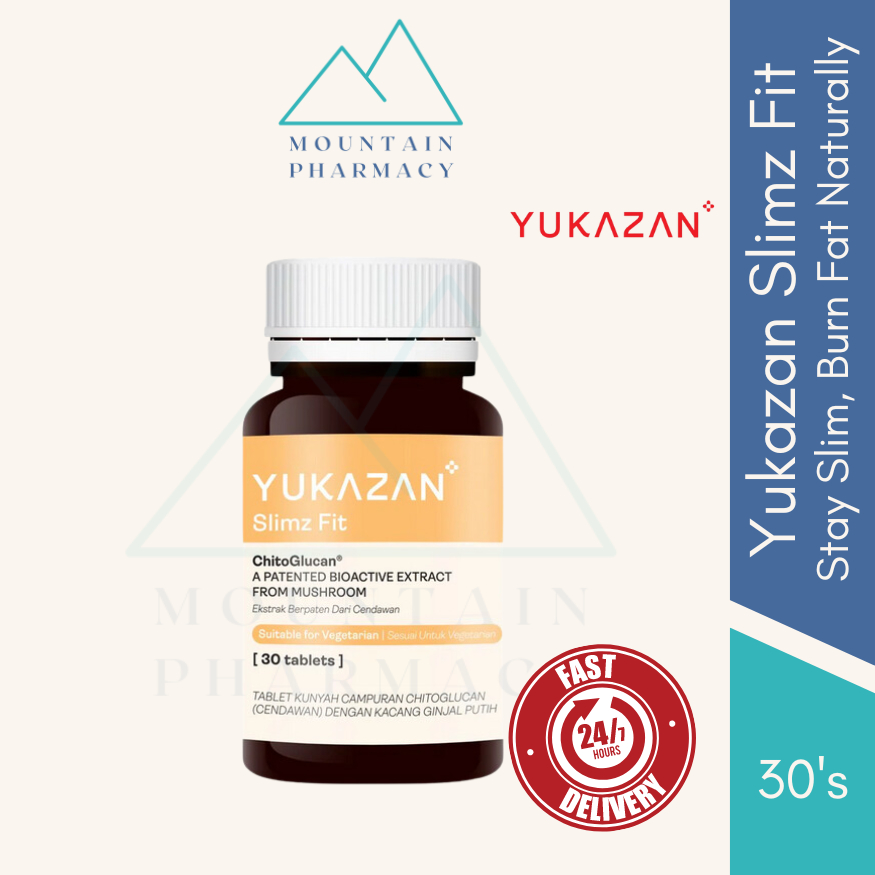 Yukazan Slimz Fit Natural Fat Burner 30's | Shopee Malaysia