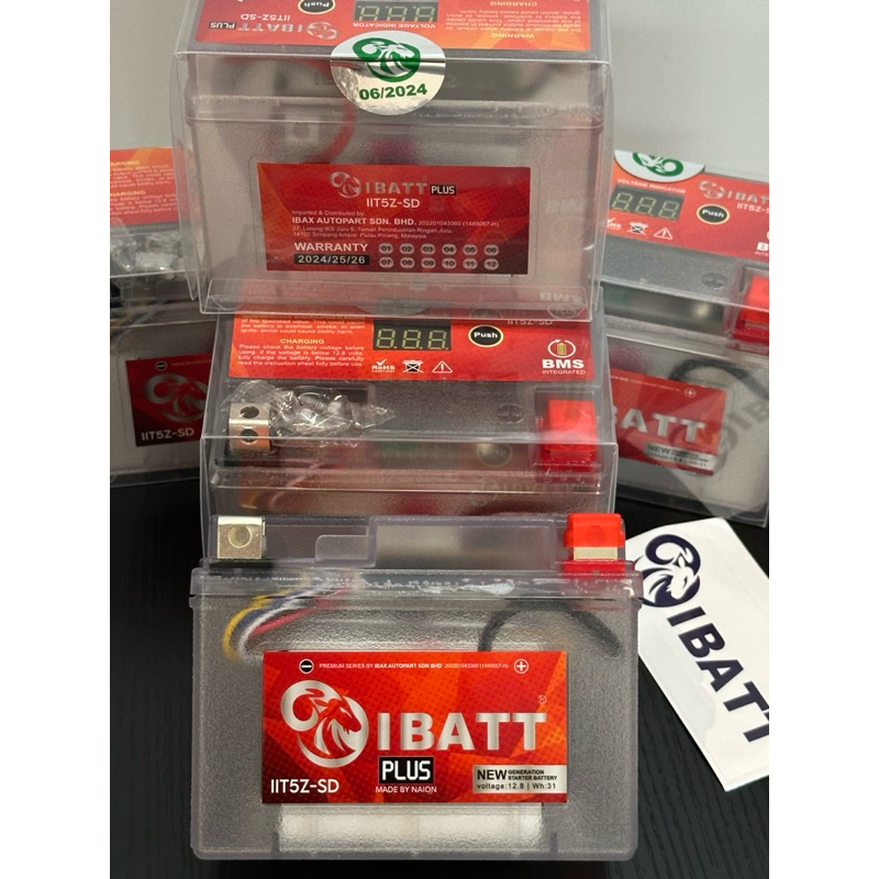 IBATT IBAX PLUS BATTERY IIT5Z-SD *Soldium Plus* (SPECIAL DESIGN for ...