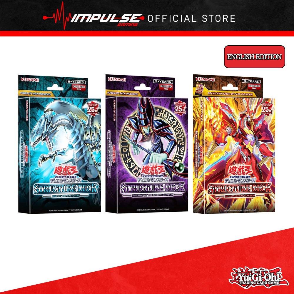 YuGiOh Ocg Yugioh Tcg Structure Deck Blue Eyes & Dark Magicians