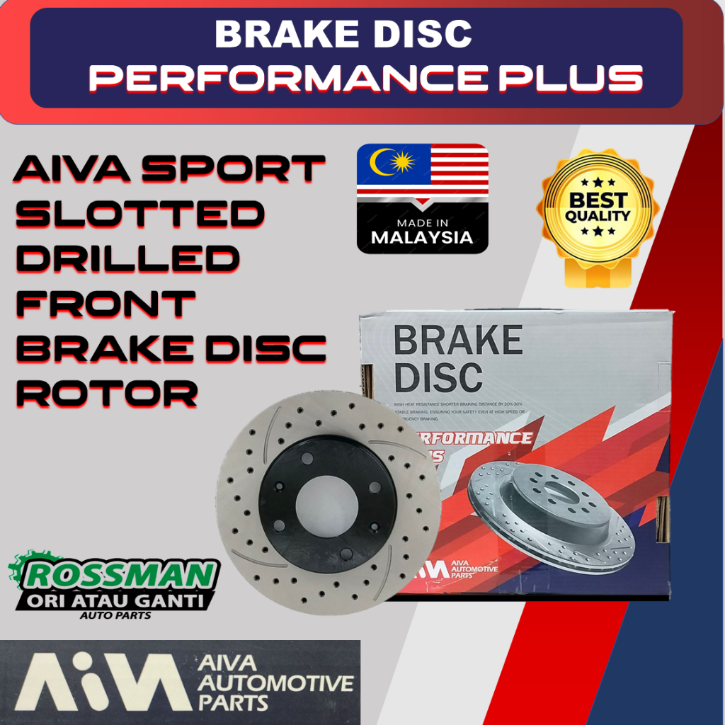 Toyota Hilux KUN26 3.0 Fortuner GUN125 [2 Keping] AIVA Sport Slotted ...