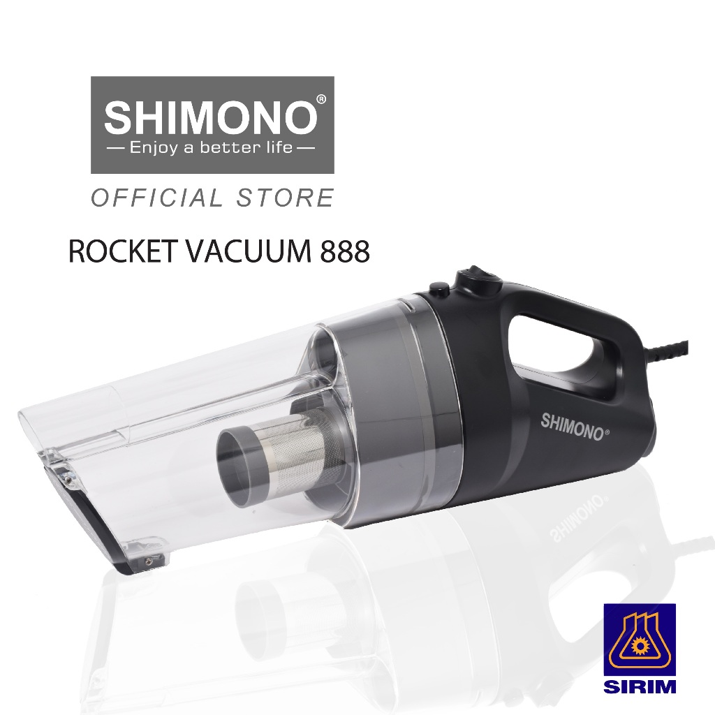 Shimono Cyclone Cord Vacuum Cleaner Rocket Vacuum 888 Shopee Malaysia