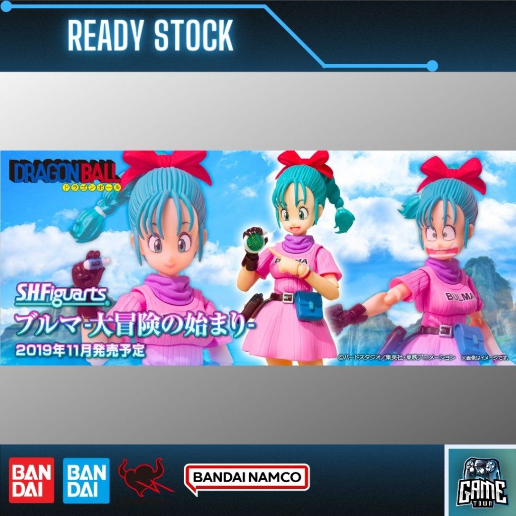 Bandai Tamashii SHF S.H.Figuarts Bulma -Adventure Begins- [Dragon Ball ...