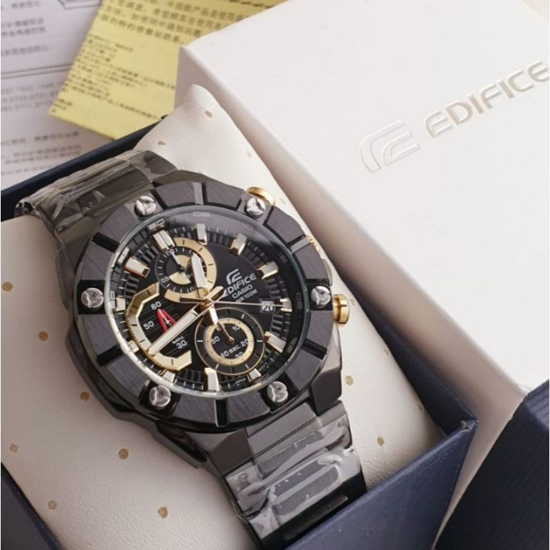 Casio Edifice EFR-569D Chronograph Stainless steel Japan Engine Men's ...