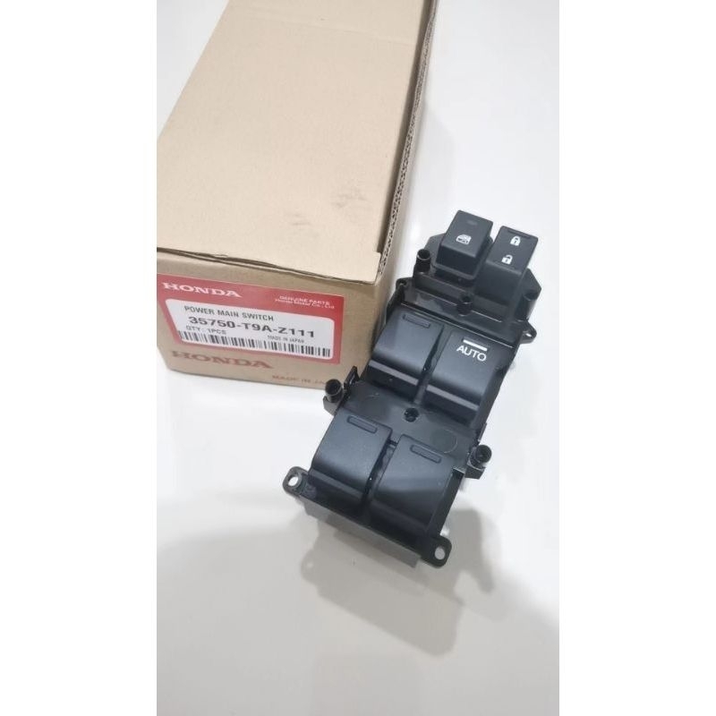 ORIGINAL HONDA CITY T9A JAZZ T5A HRV POWER WINDOW MASTER MAIN SWITCH