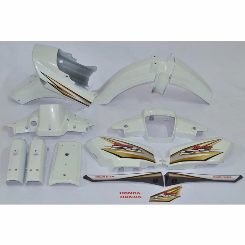 Honda Ex5 / Ex5 Dream Body Cover Set (Siap Tampal Sticker)+Free Gift ...