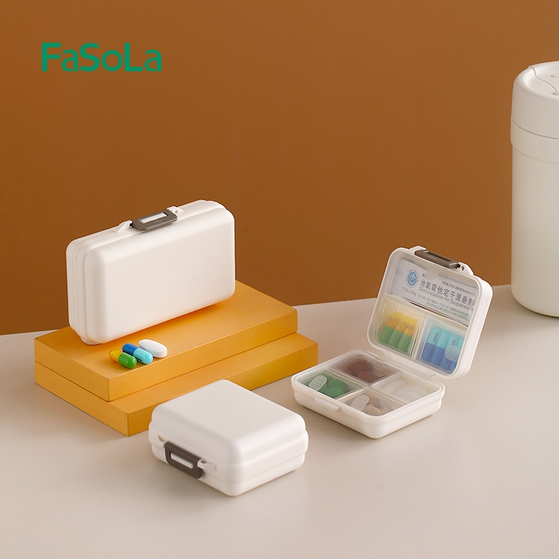 FaSoLa Portable Pill Box 便携分裝藥盒 | Shopee Malaysia
