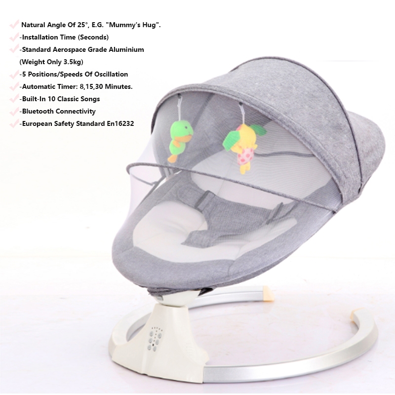 Electric baby crib 2025