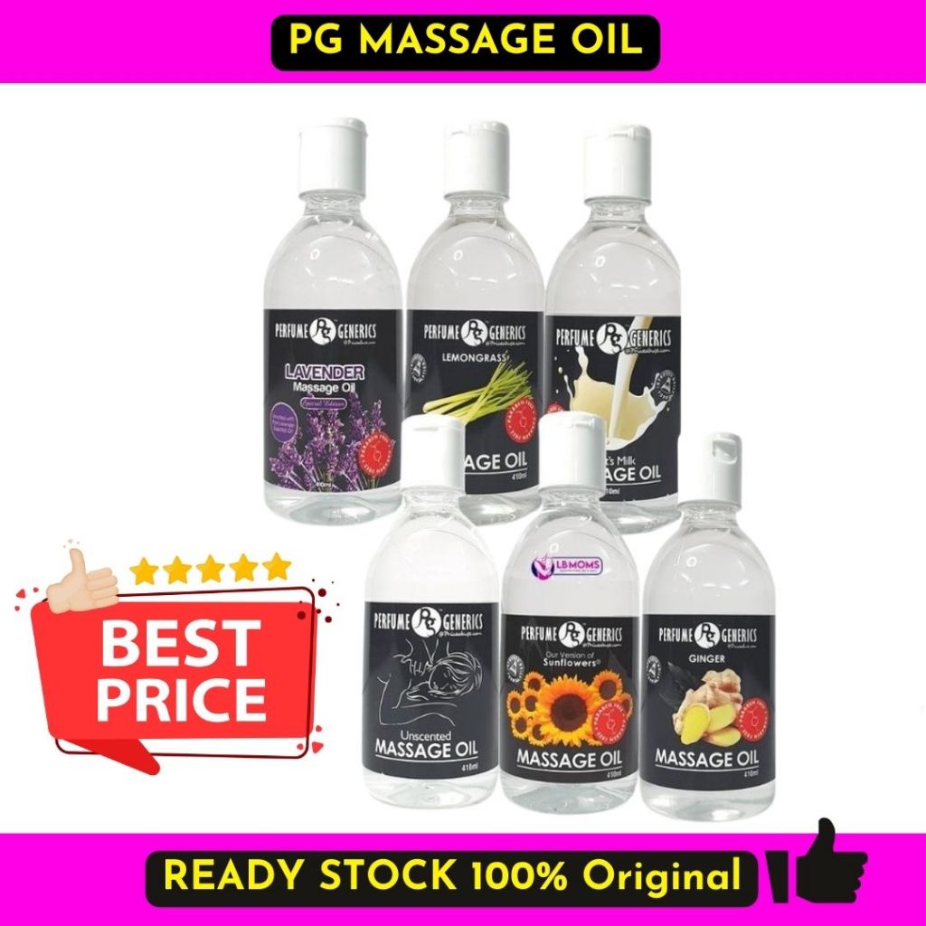 PERFUME GENERICS MASSAGE OIL SUNFLOWER LAVANDER LEMONGRASS Shopee