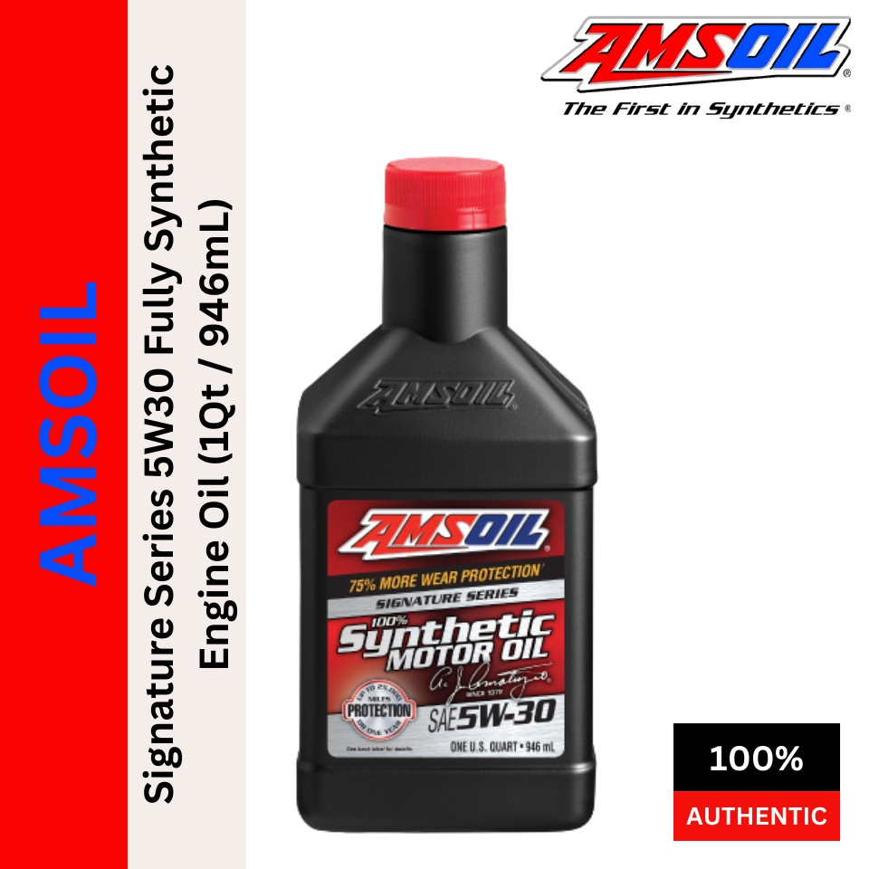 AS-2-ASL-QT (𝐌𝐀𝐃𝐄 𝐈𝐍 𝐔𝐒𝐀) Amsoil Signature Series 5W30 Fully Synthetic ...