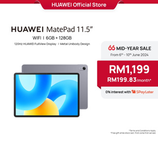 HUAWEI MatePad Tablet 120Hz FullView Display (11.5"/6GB RAM + 128GB ROM)