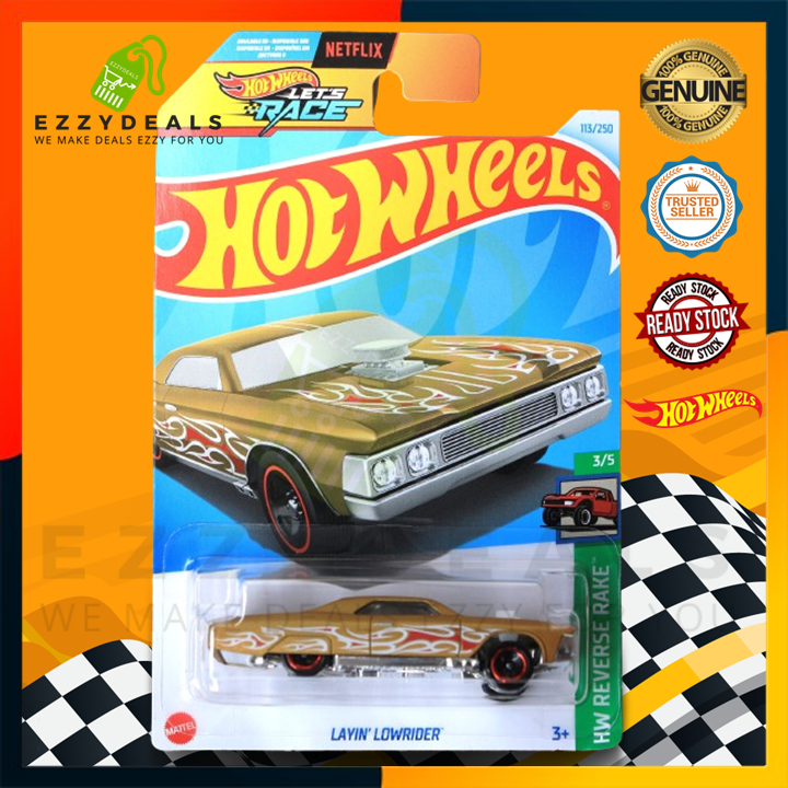[Original] Hot Wheels Layin Lowrider 2024 | HotWheels | Diecast | 1:64 ...