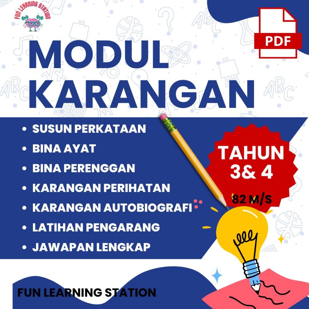 086 (PDF) Modul Karangan Tahun 3-4 Latihan Mengarang Bahasa Melayu ...