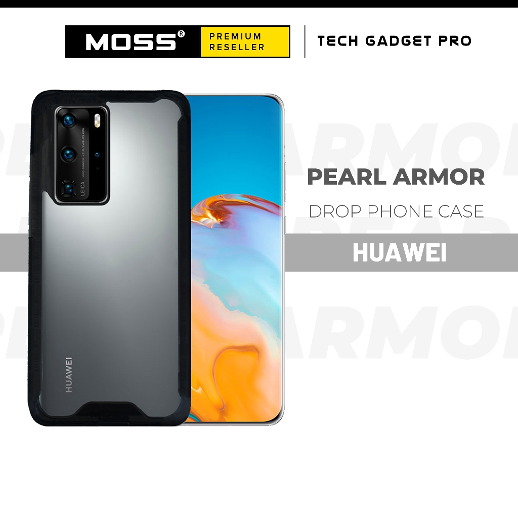 Moss Pearl Armor Phone Case - Huawei Mate 40 30 P40 P30 P20 Lite Y7 Pro 