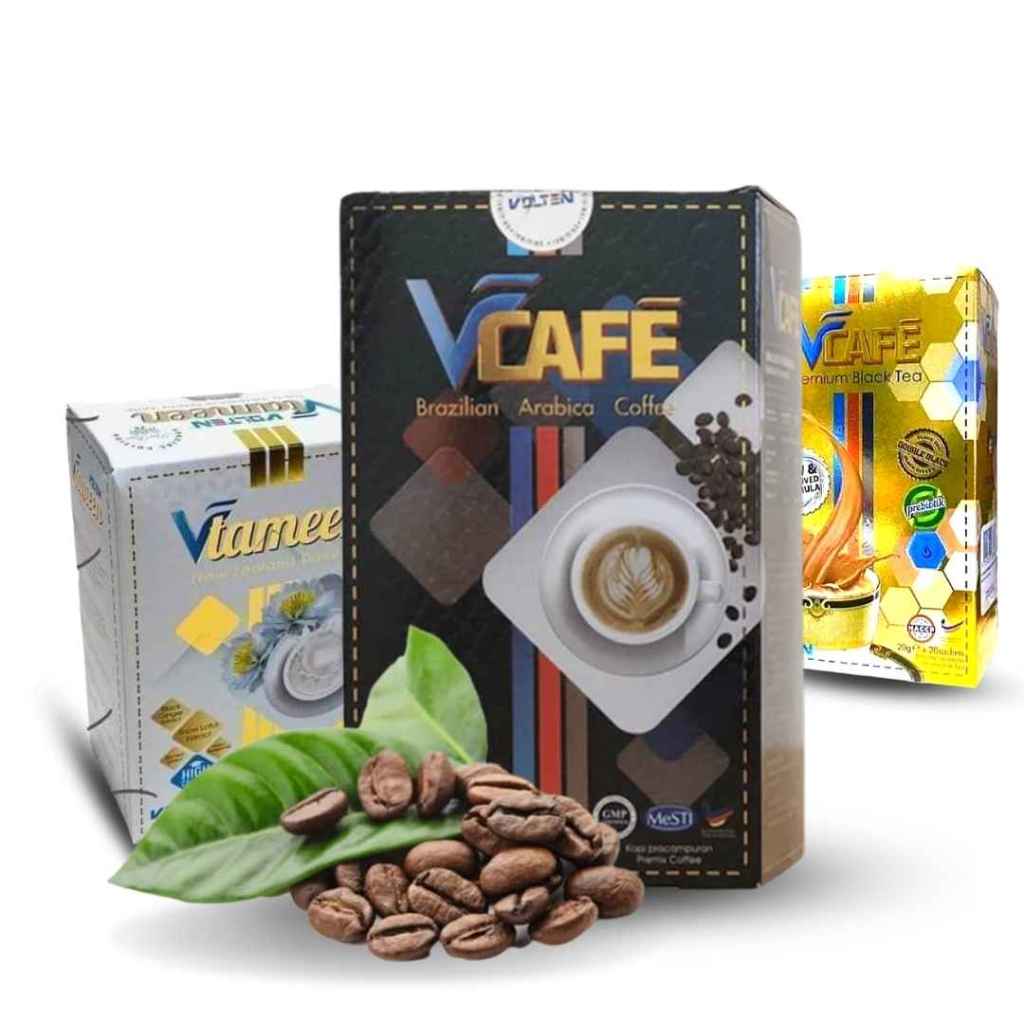 VOLTEN V CAFE BRAZILIAN ARABICA COFFEE / VCAFE PREMIUM BLACK TEA ...