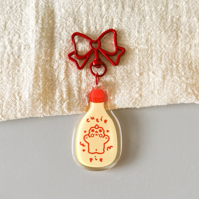 cutie pie mayo epoxy resin keychain | miichimochi | Shopee Malaysia