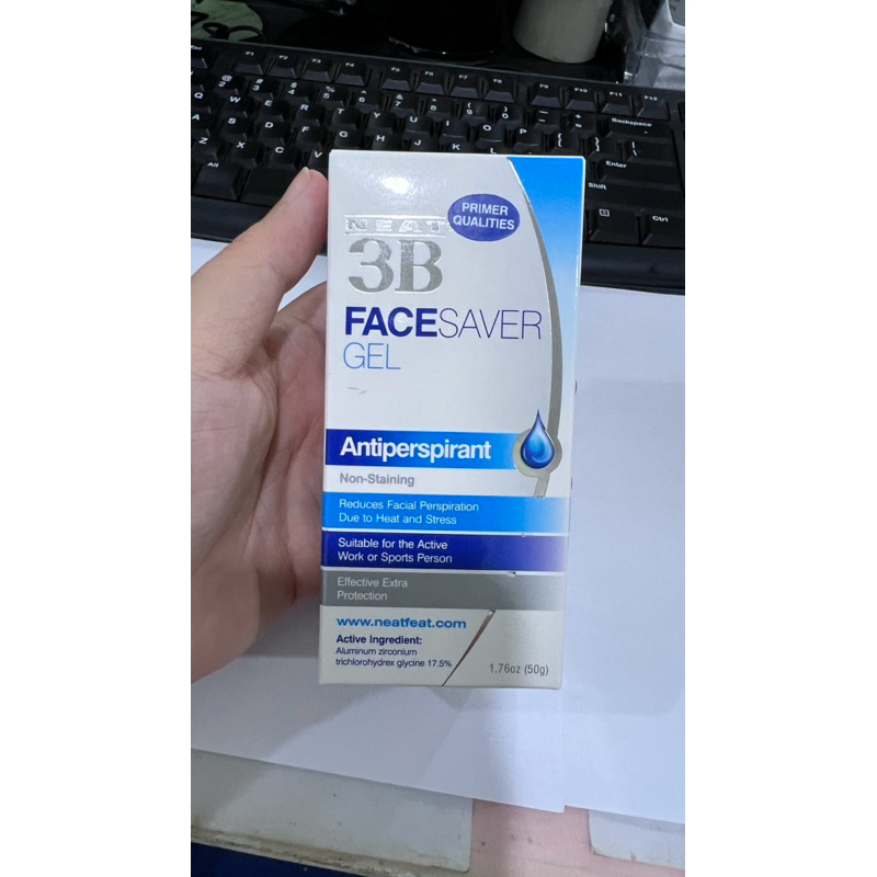 READY STOCK NEAT 3B Face Saver Gel Antiperspirant 50g Shopee Malaysia