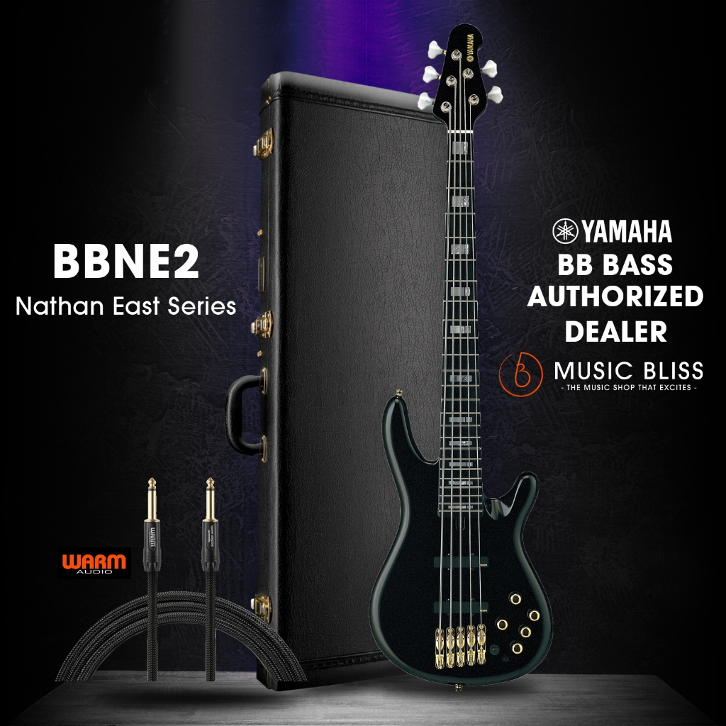 Yamaha BBNE2 5-string Nathan East Signature Model Electric Bass Guitar ...