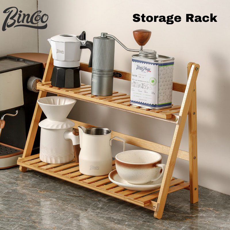 Bincoo - Bamboo Bar storage rack save space storage rack racking for ...