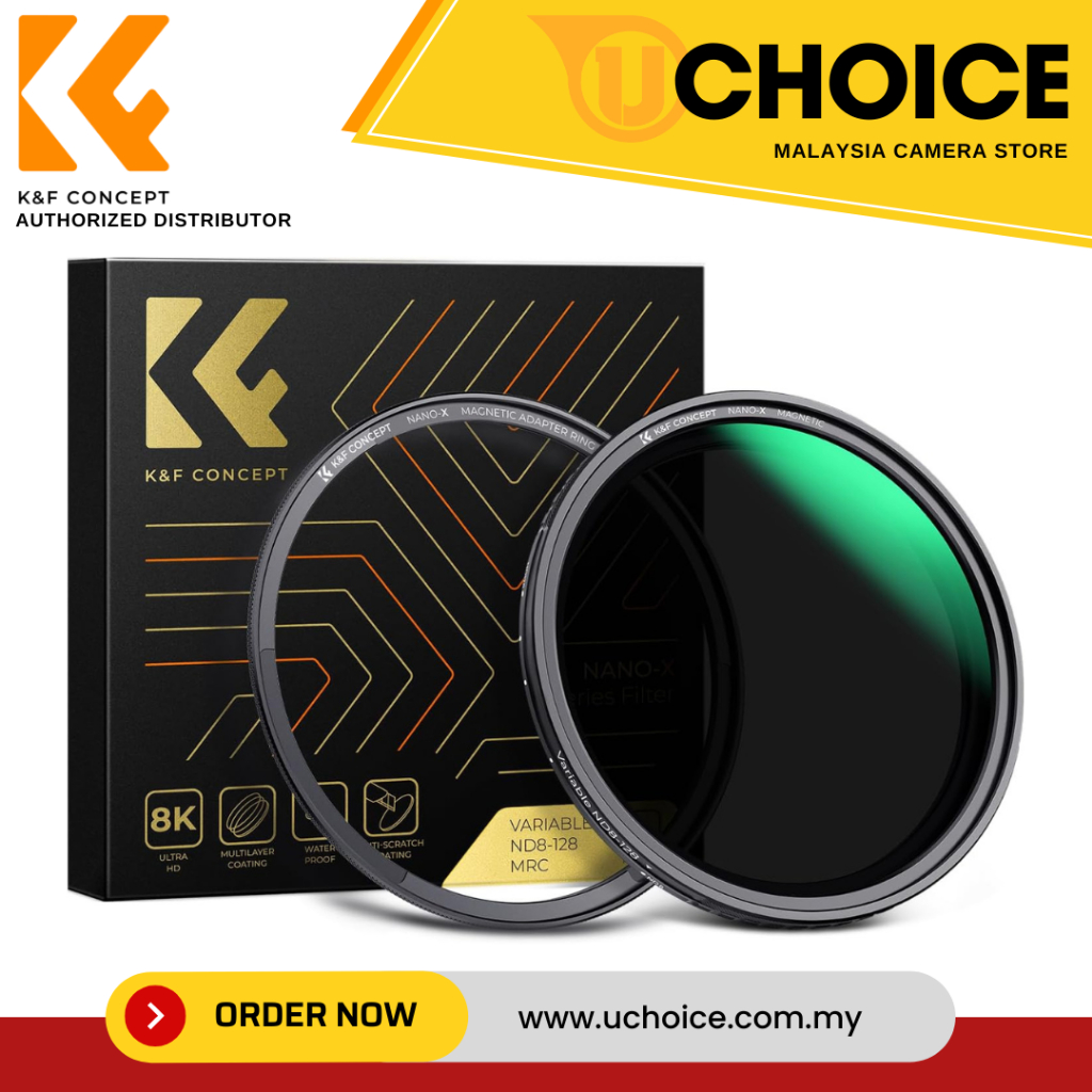 PROMO PRICE K&F Concept Magnetic Lens Filter ND8-128 Camera Lens Filter ...