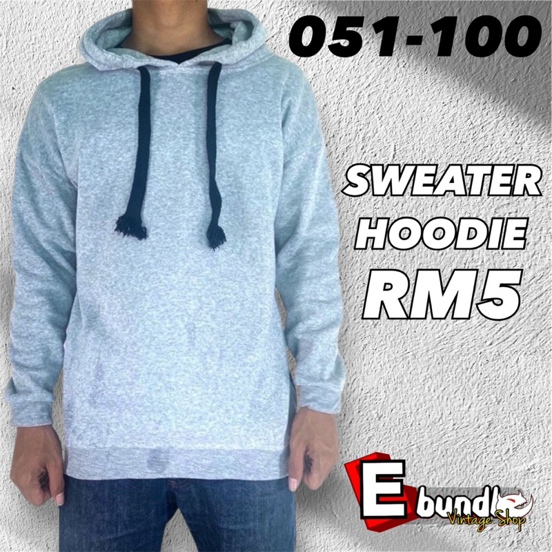 SWEATER HOODIE bundle RM5