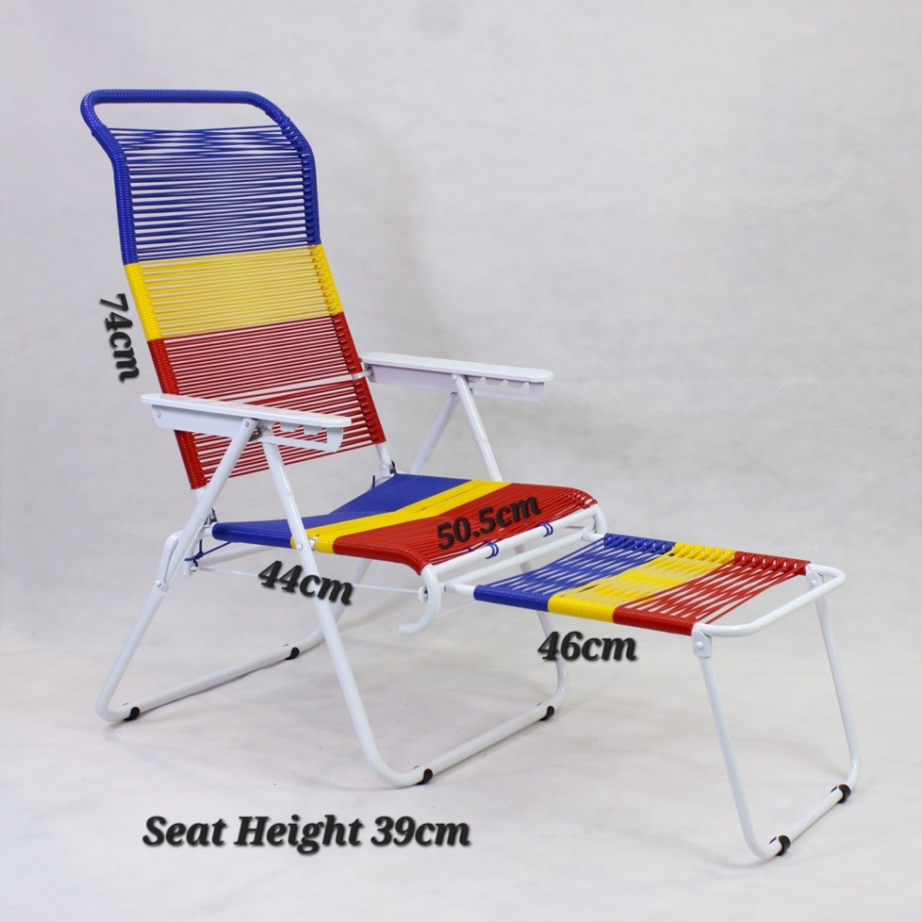 LIGHWEIGHT LAZY CHAIR / STRING CHAIR / KERUSI MALAS JENIS RINGAN / TALI ...