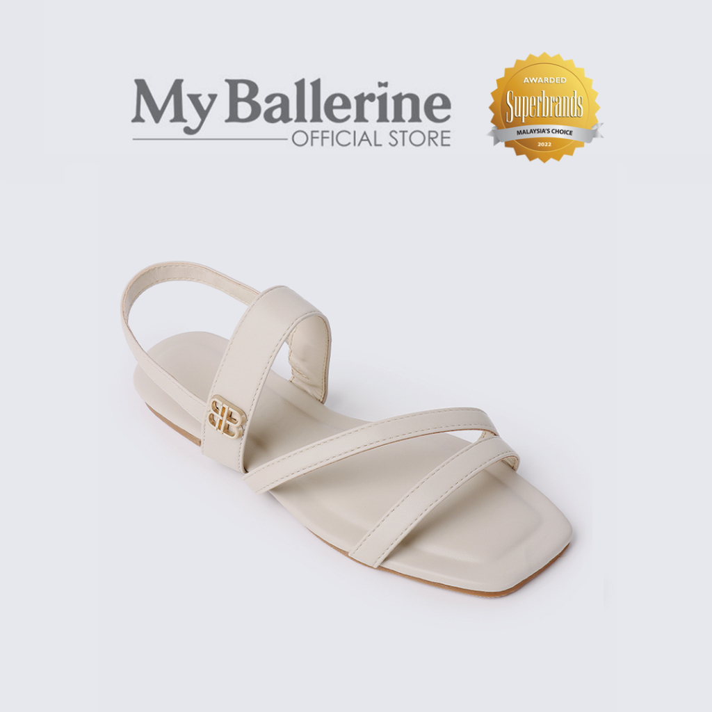 My Ballerine Bellissa Comfy Sandals Shopee Malaysia