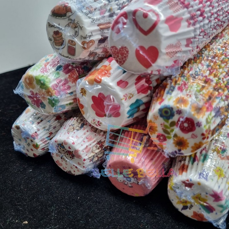 NO.2 BAKING PAPER CUP WRAPPER CASES MINI TART COOKIES BISCUIT BAKING ...