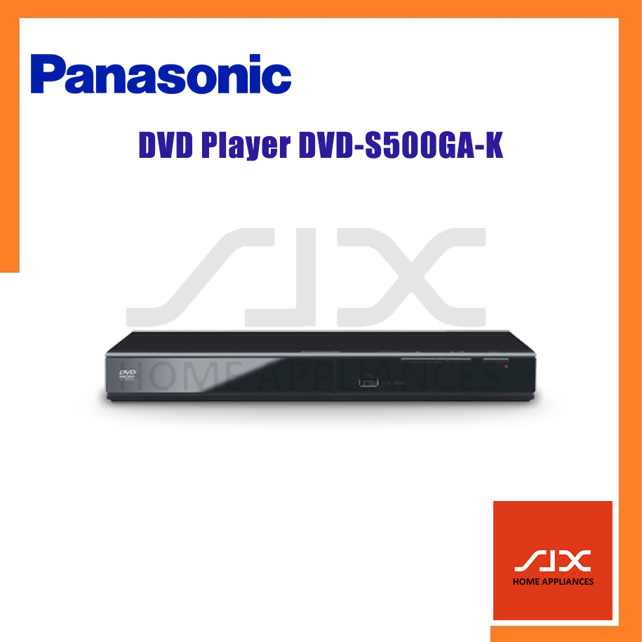 PANASONIC DVDS500 DVD / VCD/ CD PLAYER USB BASIC MODEL DVDS500GAK