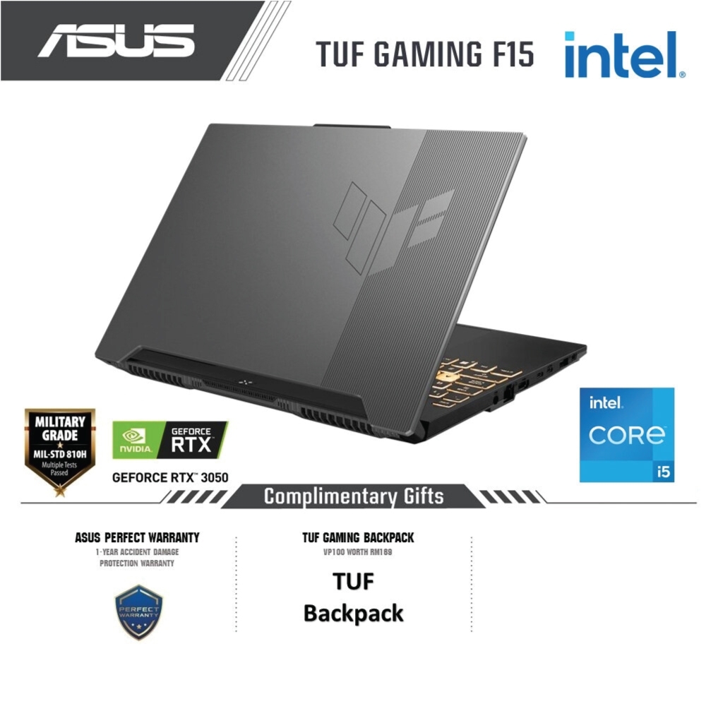 ASUS TUF Gaming F15 FX507Z-C4HN284W (I5-12500H/16GB DDR4/512GB M.2 ...