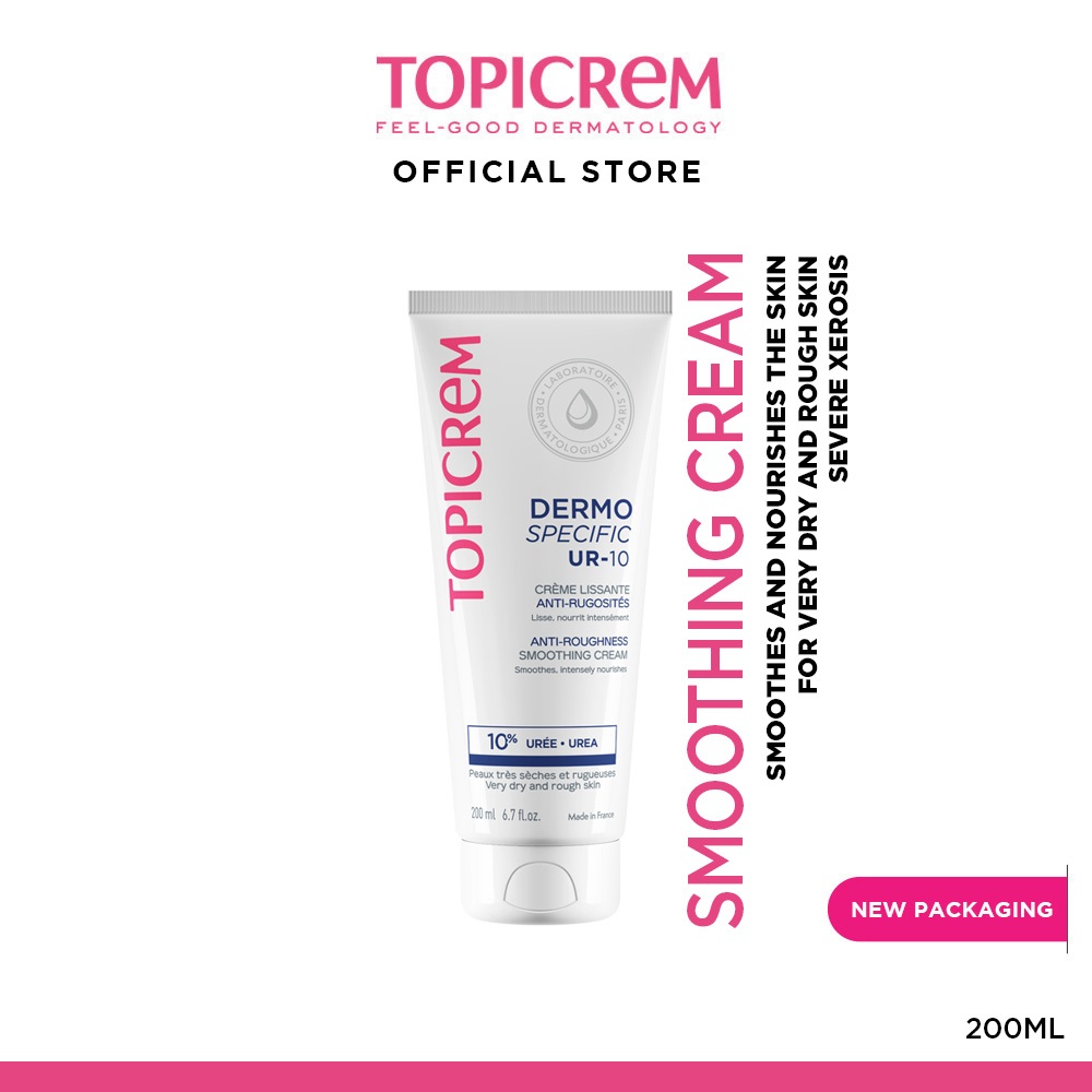 TOPICREM Dermo Specific UR 10 Anti Roughness Smoothing Cream 200ml ...