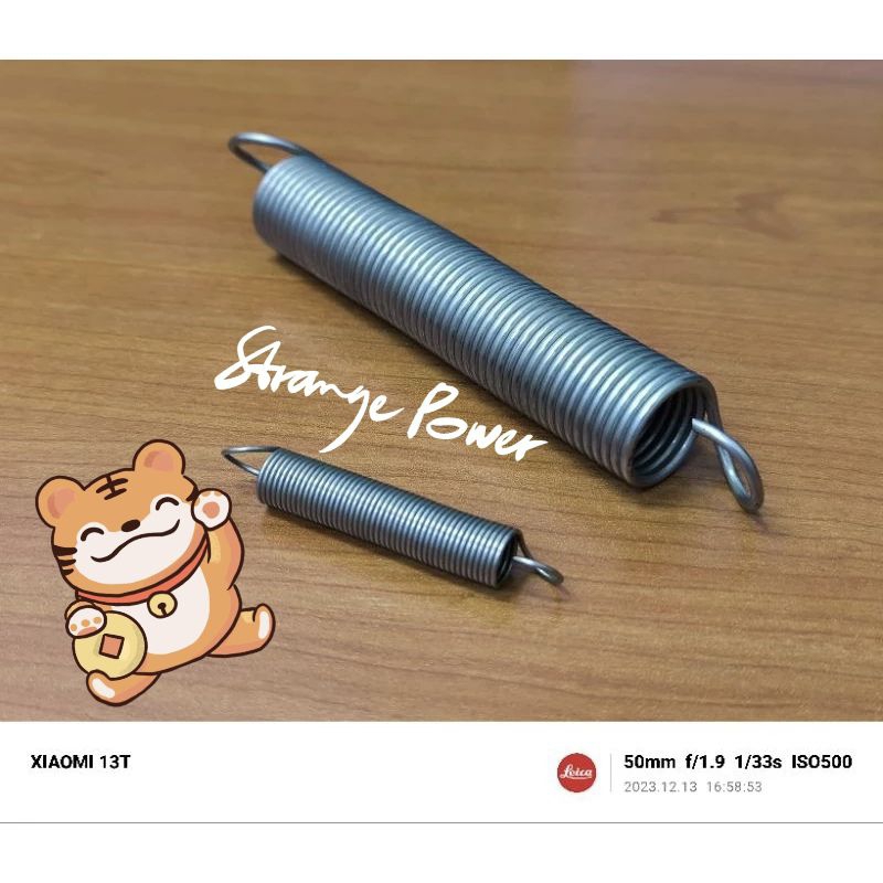 tension spring G loop (SPRING STEEL STAINLESS STEEL) wire 0.3 to 4.0 ...