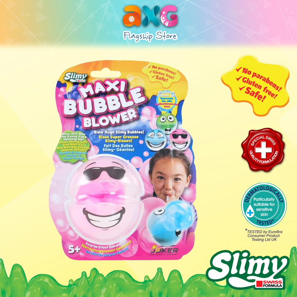 Slimy Funny Maxi Bubble Slime Assortment Pack - Assorted Color Design ...