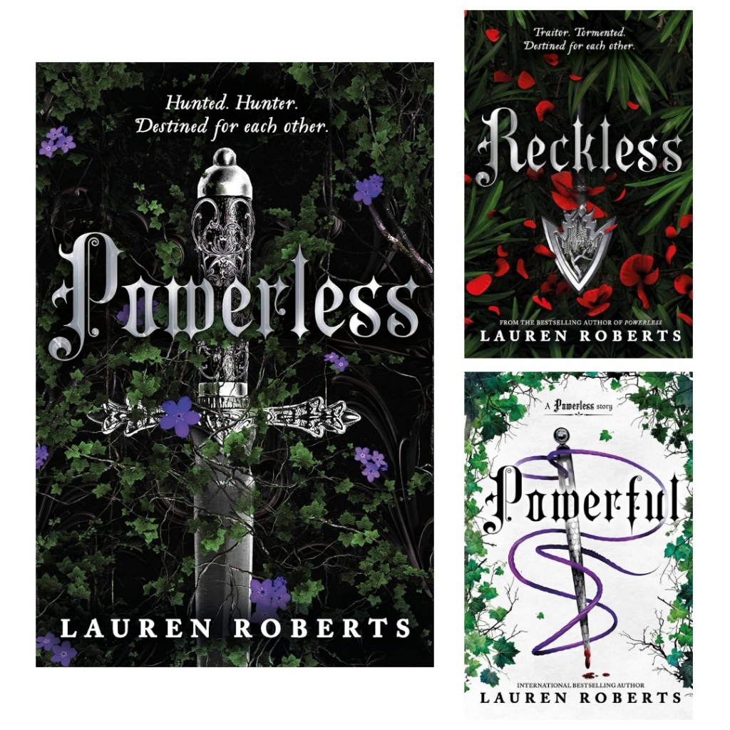 Powerless / Reckless / Powerful By Lauren Roberts (Paperback) [The Powerless Trilogy] Shopee