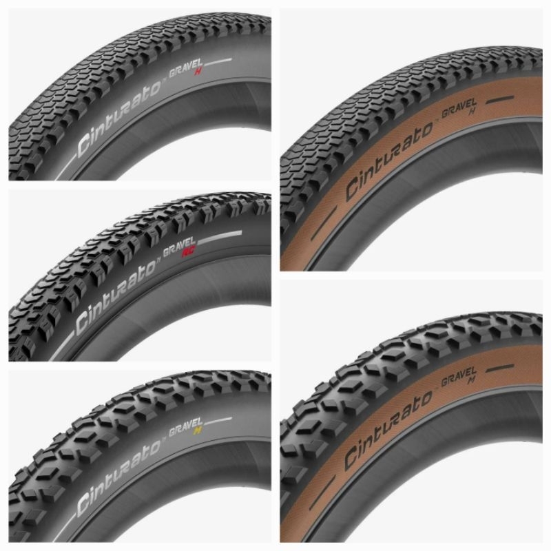 Pirelli Cinturato Gravel H Tire 700 x 35 Tubeless Folding Black
