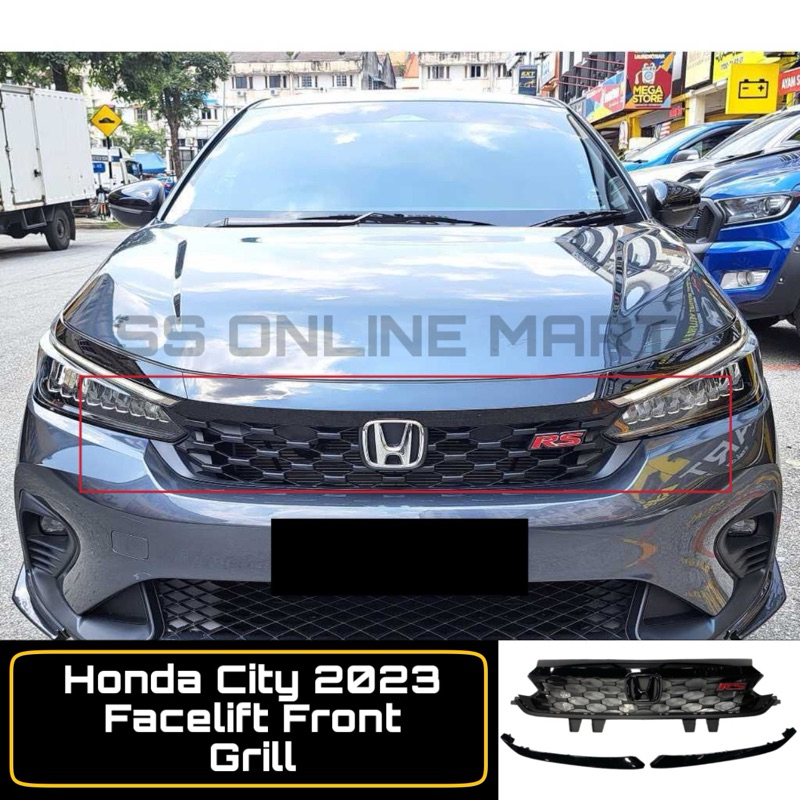 Honda City GN2 2023-2025 facelift RS Grill Front Bumper RS Grill Glossy ...