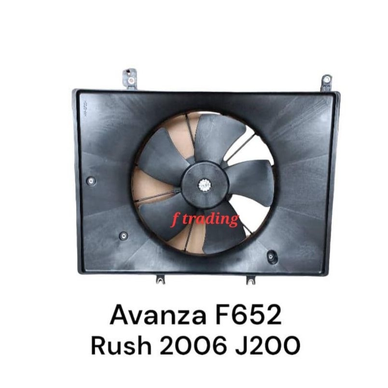 Toyota Avanza F652 (2012)/ Toyota Rush (200-2017) J20 Radiator Fan ...