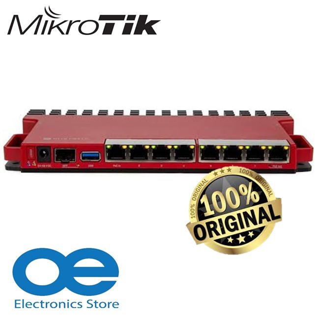MikroTik L009UiGS-RM 8 x Gigabit Ports Dual-Core ARM CPU, SFP 2.5G ...