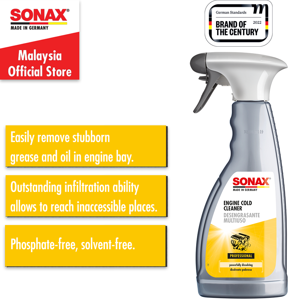SONAX Engine Cold Cleaner & Degreaser 500ml | Shopee Malaysia