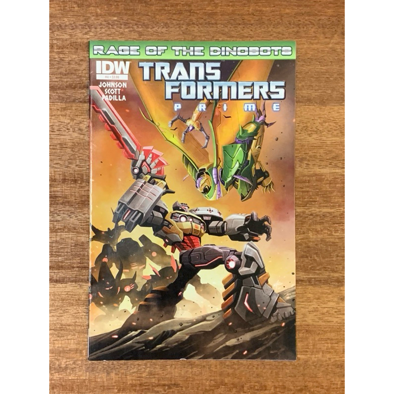 TRANSFORMERS PRIME RAGE OF THE DINOBOTS #4 | Shopee Malaysia