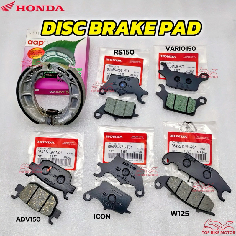 WSM Front Brake Shoes For Honda Outboard 200-400 – Replaces OEM 45151-VMO-771 – 09-2015E
