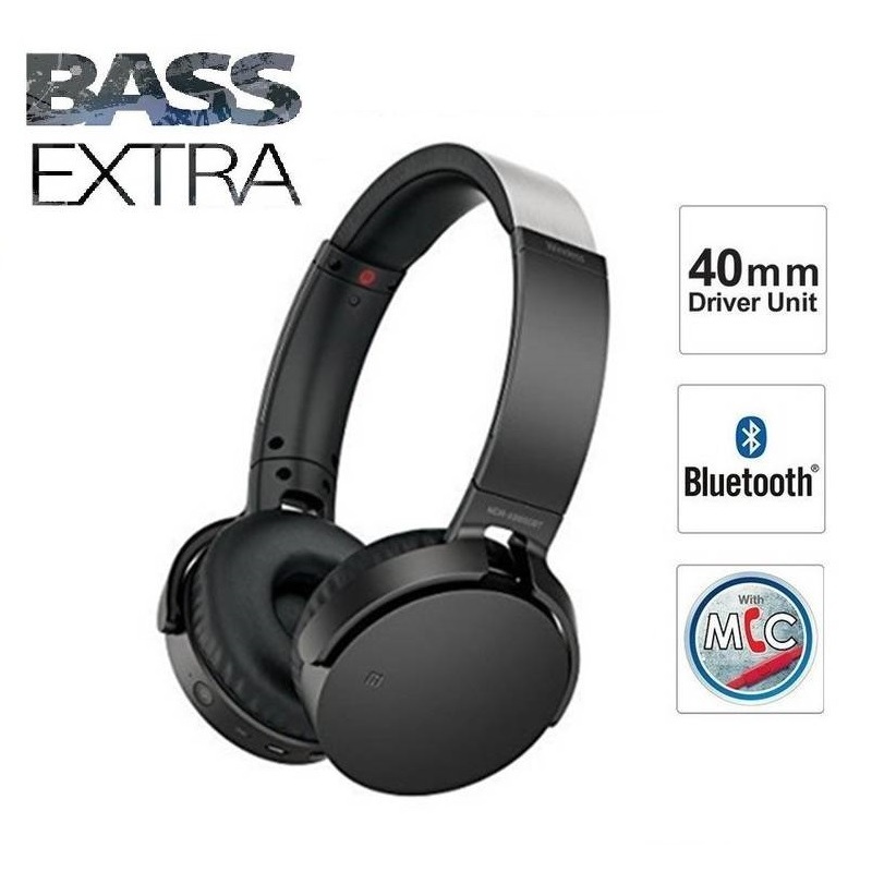 Extra Bass Bluetooth Wireless Headphone 650BT Hi Res Audio Over Ear Wireless Headset For Sony Samsung Huawei Oppo Vivo Shopee Malaysia