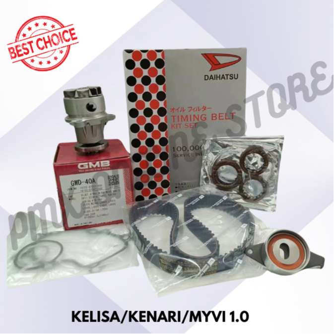 Complete Timing Belt & Water Pump Kit For 92-99 Chevy Suzuki Geo 1.6L – MOCA AUTOPARTS