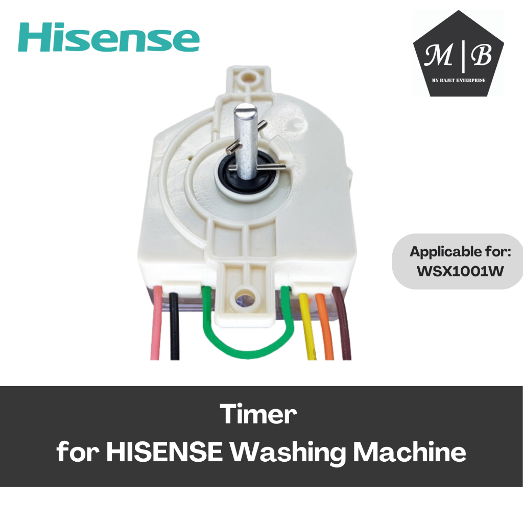 [𝗥𝗘𝗔𝗗𝗬 𝗦𝗧𝗢𝗖𝗞] Timer for HISENSE Semi Auto Washing Machine WSX1001W ...