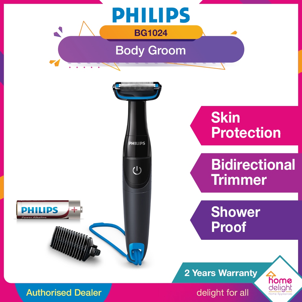 Philips Bodygroom Series 1000 Body Groomer BG1024/16 BG1024 | Shopee ...