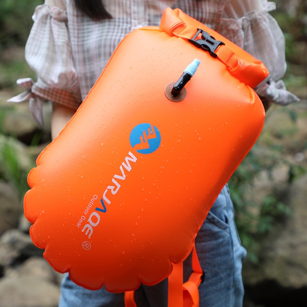 Storage swimming float double airbag swimming bag outdoor life-saving ...