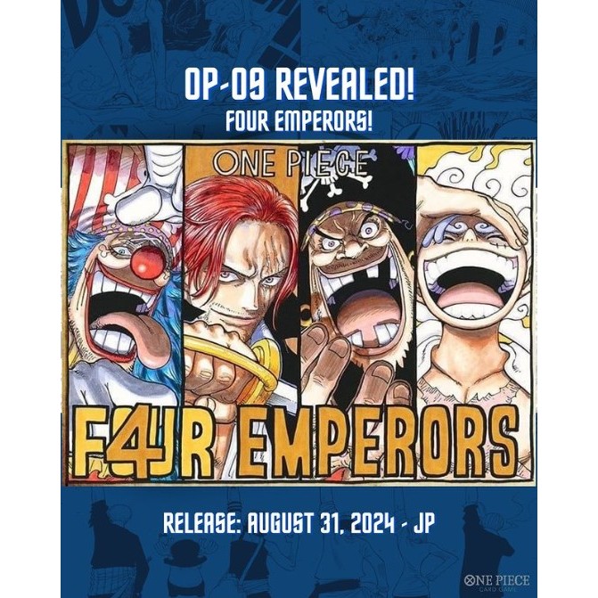 [Preorder] One Piece Card Game - Four Emperor Booster Box Case ...