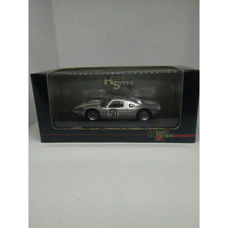 Look Smart 1/43 Porsche 904 GTS 1963 Argenté (ref LS308A) – NEUF En Boîte