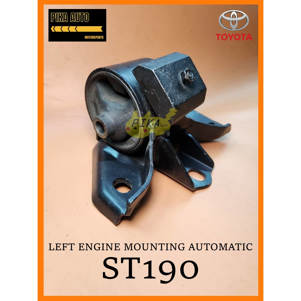 TOYOTA ST190 ST191 LEFT ENGINE MOUNTING AUTO GEAR 12372-74391 | Shopee ...