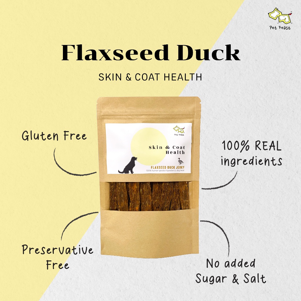 Stunning Dog Food With Flaxseed Oil And Pumpkin For Healthy Coat image